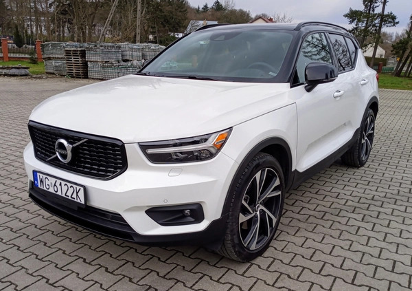 Volvo XC 40 cena 132600 przebieg: 20451, rok produkcji 2022 z Iława małe 667